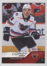 2022-23 Upper Deck AHL Exclusives 80/100 Jackson Cates #36 0q69
