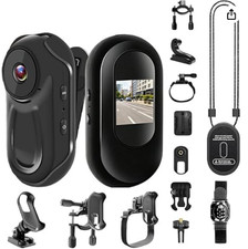 1080P Sports Action Camera, Mini Body Camera with Audio and Video Recording