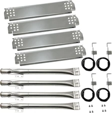 Direct Store Parts DG262 Grill Burner 14 7/8", Heat Plates 14.6" X 4.2", Igniter