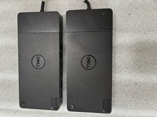 LOT OF 2 Dell WD19TBs USB Type-C Docking Station NO AC Adapter - Black