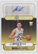 2022-23 Panini NBA Hoops Great SIGnificance Walker Kessler #GS-WKK Auto g9t