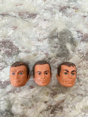 MASKATRON 3 Original Gesichter L homme Qui Valait 3 Milliard Meccano 1976!