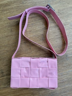 Bottega Veneta Cassette Pink Shoulder Bag Leather Crossbody Bag
