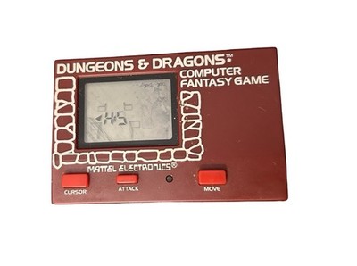 VTG Dungeons & Dragons Computer Fantasy Game 1981 Mattel Electronics works READ