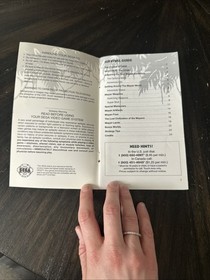 Sega CD Manual Only Pitfall The Mayan Adventure 