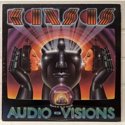 Kansas - Audio Visions 1980 Vinyl LP with Original Inner Sleeve - VG+/VG