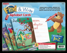 Lakeshore FIND & WRITE ALPHABET CARDS A to Z ...