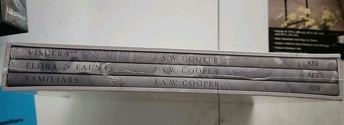 JAW COOPER J.A.W. FAMILIARS FLORA & FAUNA VISCERA ART BOOK SET  - Picture 2 of 3