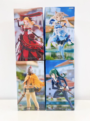 Re:ZERO Royal Selection Figure Priscilla Al Crusch Ferris Felix Set of 4 FuRyu