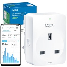 P110 Smart Plug with Energy Monitoring Schedule & Timer Away Mode Wi Fi Plug