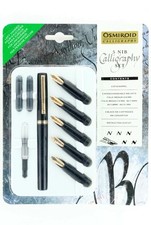 SEALED Osmiroid Five Nib Left Handed Pen Set Calligraphy #6