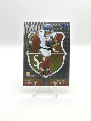 2024 Panini Select Malik Nabers Select Certified Rookies RC #6 Giants