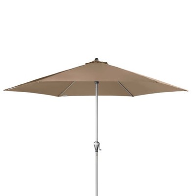 doppler ACTIVE Auto Tilt Kurbelschirm Sonnenschirm 320 cm Greige