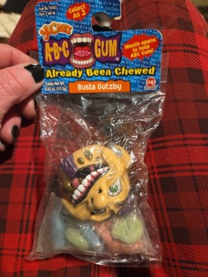 Yuckers A.B.C Busta Gutzby Candy Gum Dispensers Already Been Chewed Hasbro