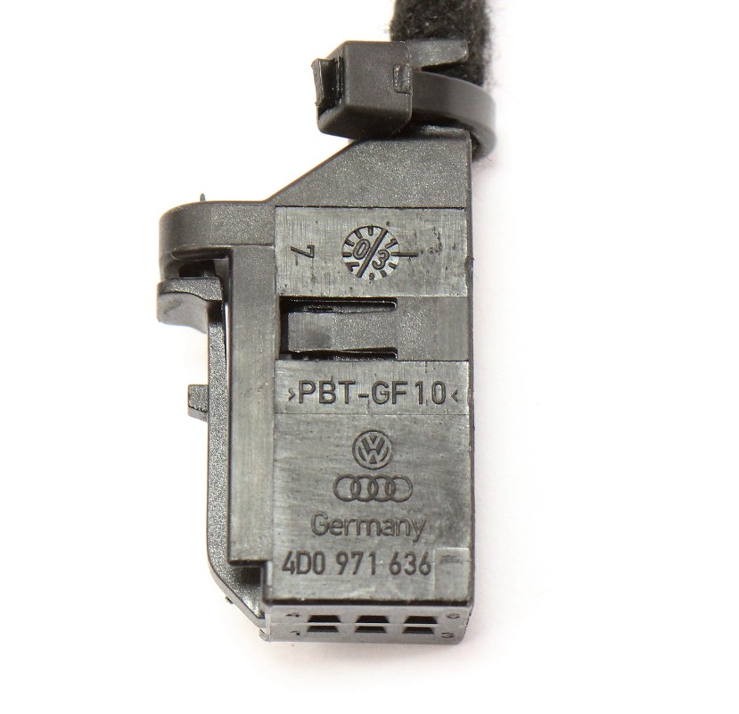 Hazard Switch Wiring Harness Pigtail Plug 02-08 Audi A4 S4