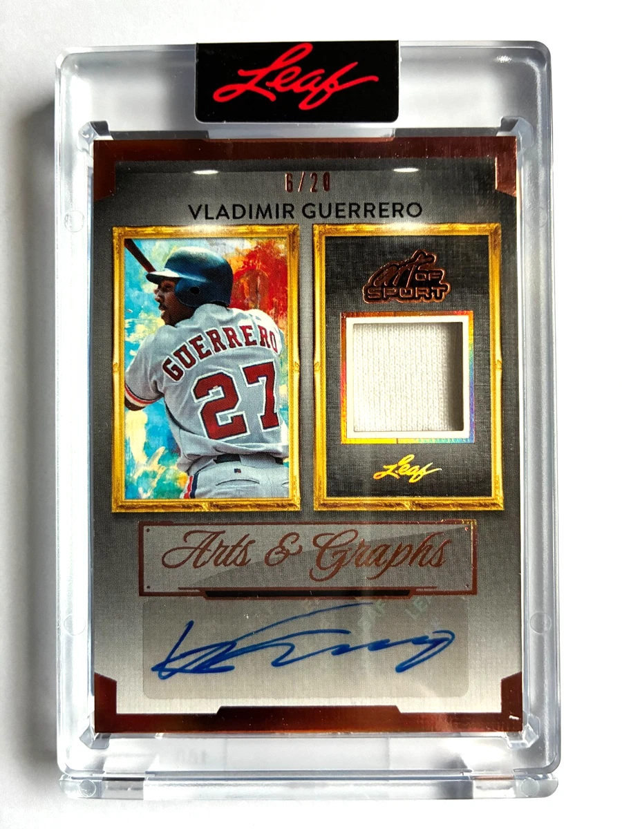 Vladimir Guerrero Baseball Original Autographed Sports Trading