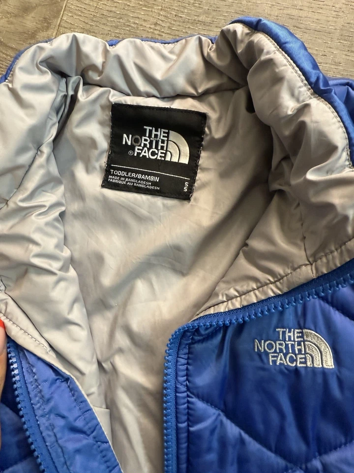 The north face Blue Kids Size 5 Jacket Coat - Image 2 of 4