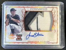 2020 Leaf Trinity Jonathan Stiever Patch Auto Spectrum Bronze Rookie #PA-JS2