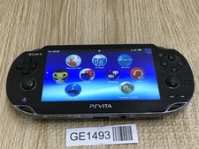 GE1493 Con Difetti - Console PS Vita PCH-1000 CRYSTAL BLACK Giappone