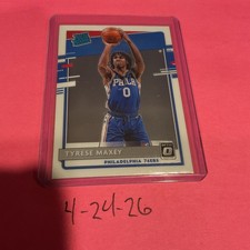 Panini 2020-21 Donruss Optic Rated Rookie #171 Tyrese Maxey 76ers NBA