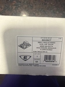 EST EDWARDS SA-DACT SMALL ANALOG SERIES DUAL LINE DIALER FIRE ALARM NEW