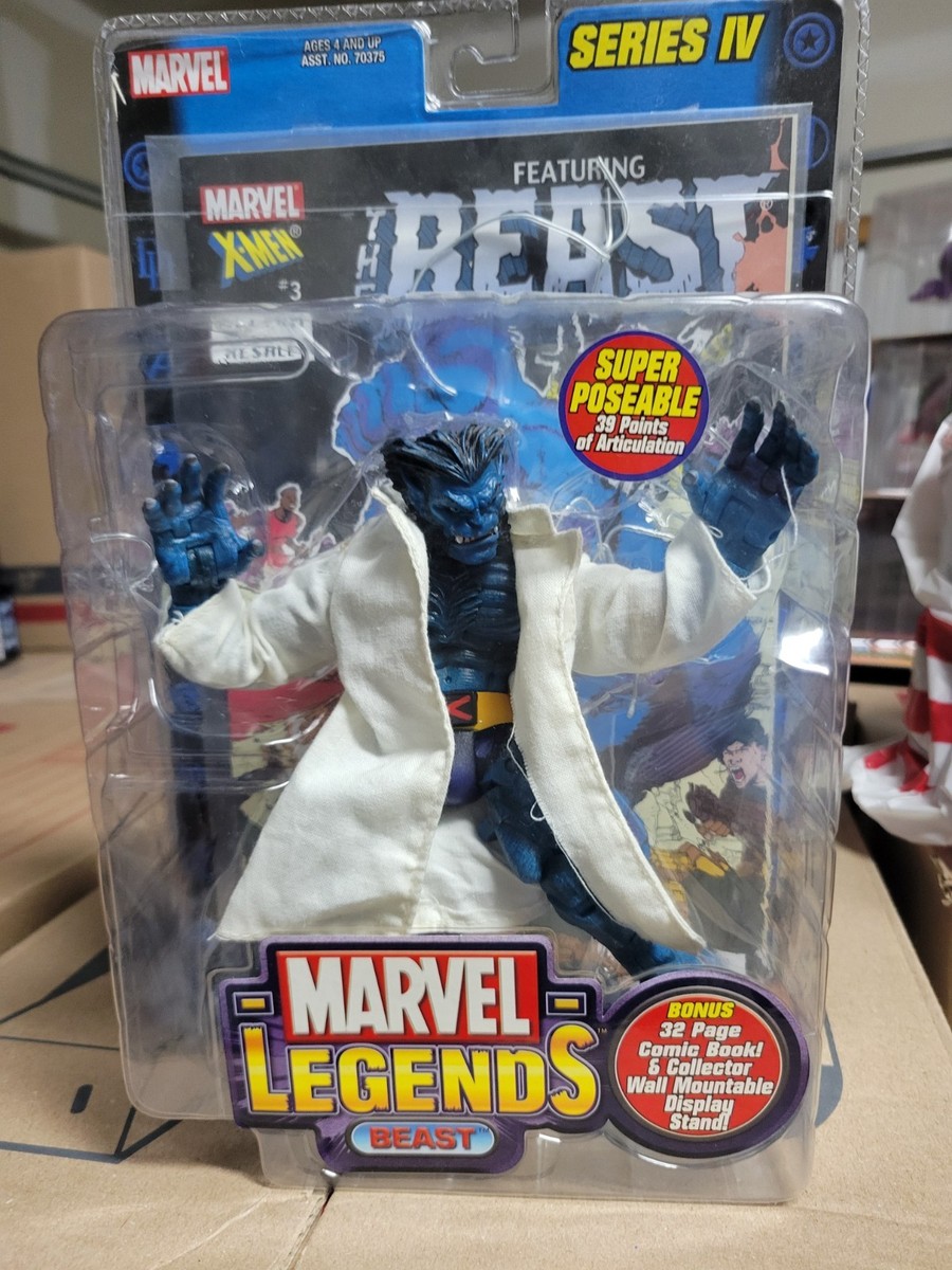 Toy Biz Marvel Legends X-Men Beast With Lab Coat | eBay