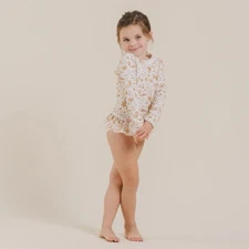 RYLEE + CRU - Garden Birds Two Piece Swim Suit
