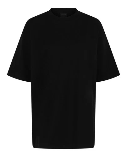 Balenciaga Womens Handwritten Logo Crystal-Embellished T-Shirt deal from eBay