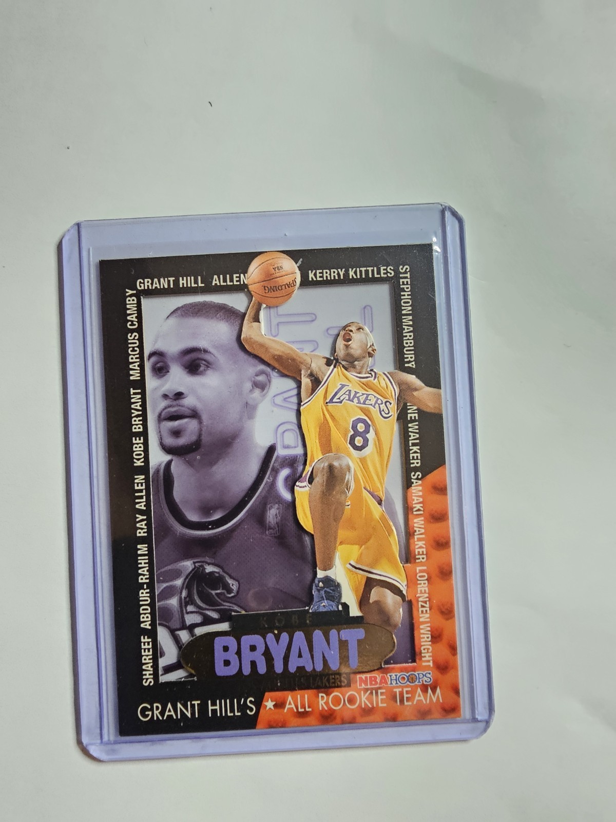 その他 1996-97 Hoops - Grant's All-Rookies Kobe Kobe Bryant 1996 Hoops #3 Grant Hill's All-Rookie Team Price Guide