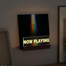 Light up Now Playing Vinyl Record Stand Wall Mount, Now Playing Record Player...