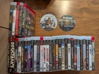 PS3 Game Bundle - 35 Games - (God Of War, Resistance Dual Pack, 007 Goldeneye)