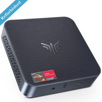 NiPoGi AM02 4K Mini PC AMD Ryzen 7 5800U 16GB RAM 512GB SSD BT WiFi6 Win11 pro