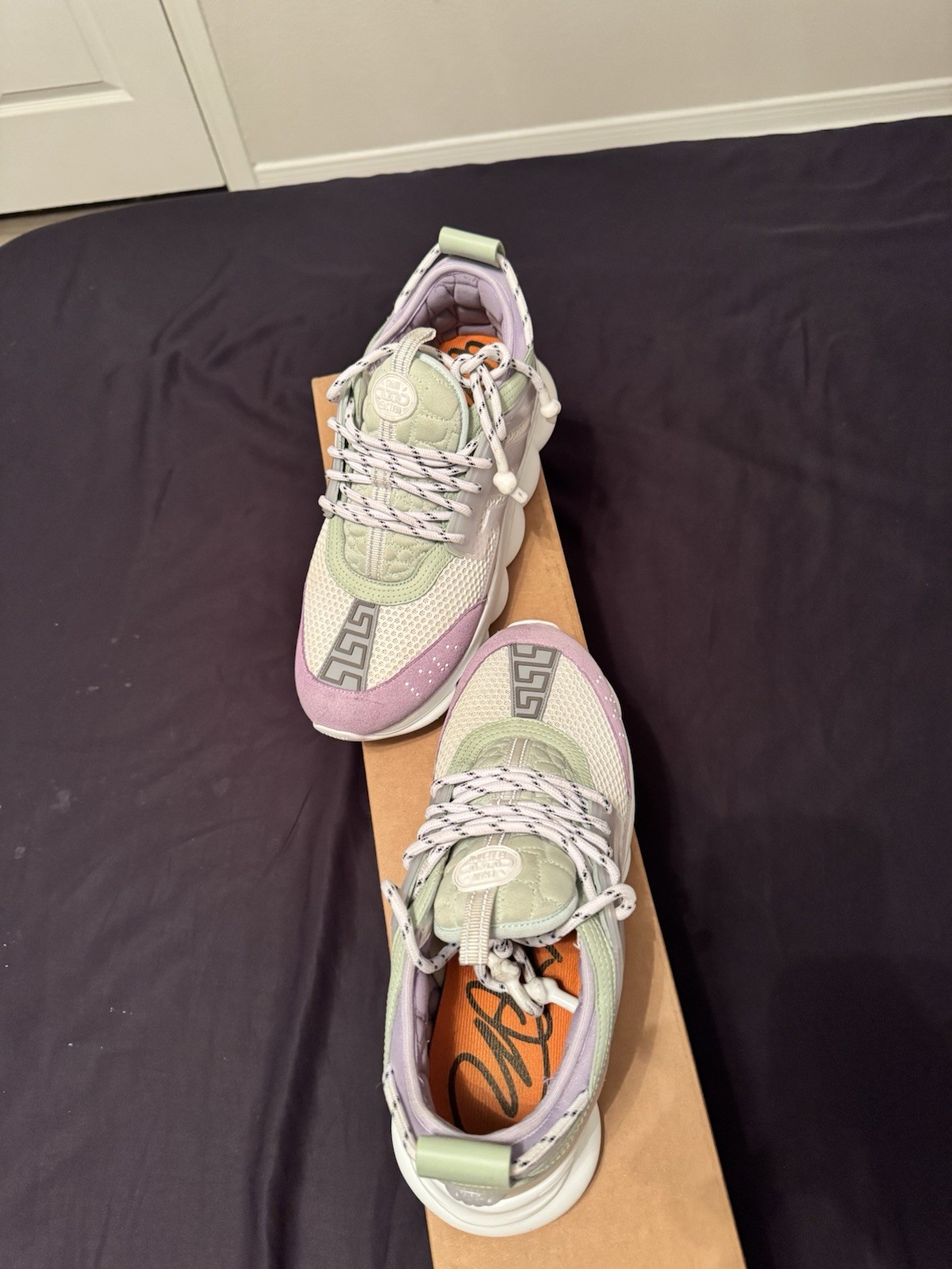 Versace Chain Reaction Signed Customized Purple G… - image 6