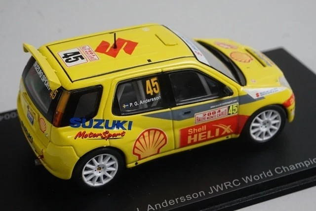 1:43 Spark S0623 Suzuki Ignis S1600 Monte Carlo Rally 2004 #45 P.G.Anderson - Image 3 of 4