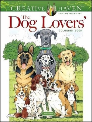 John Green Creative Haven The Dog Lovers' Coloring Book (Paperback)