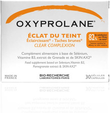 Bio recherche OXYPROLANE Eclat du Teint - Eclaircissant & Tâches Brunes - 30 Gél
