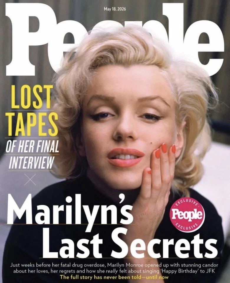 Marilyn Monroe Marilyn's Last Secrets People Magazine - May 18, 2026 - Brand New - Image 1 of 1