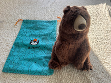 Genuine Jellycat Bizzlestomp Bear - BNWT and Dustbag