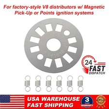For Mopar V8 Factory Distributor Mechanical Advance Limiter Plate Spring Kit