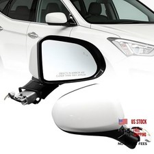 Passenger Side Mirror Assembly Compatible with Santa Fe 2019-2023 with Right