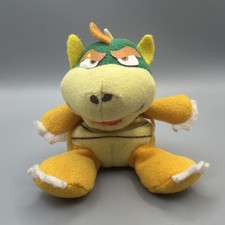 Vintage 1997 BD A Nintendo Super Mario 64 Bowser Bean Bag Plush Doll
