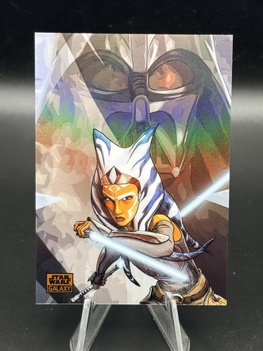 Ahsoka Tano [Orange Refractor] #96 Star Wars 2023 Topps Chrome card