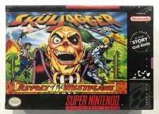 SKULJAGGER Super Nintendo SNES Brand New Factory Sealed Rare