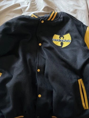 Wu Tang Clan Varsity Jwcket Lettermen Wool Leather Size 4xl image 4