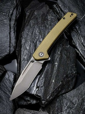 WE Knife CIVIVI C2021C KEEN NADDER Messer Flipper Böhler N690 Stahl Micarta