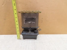 VTG ANTIQUE KEROSENE SAD IRON HEATER STOVE BURNER CENTRAL OIL & GAS STOVE Co MA