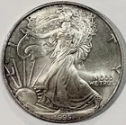 U.S. Mint 1995 American Silver Eagle $1 1 oz .999 Silver Business Uncertified