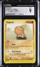 CGC 9 Trapinch 79/97 EX Dragon 2003 Pokemon Card on eBay