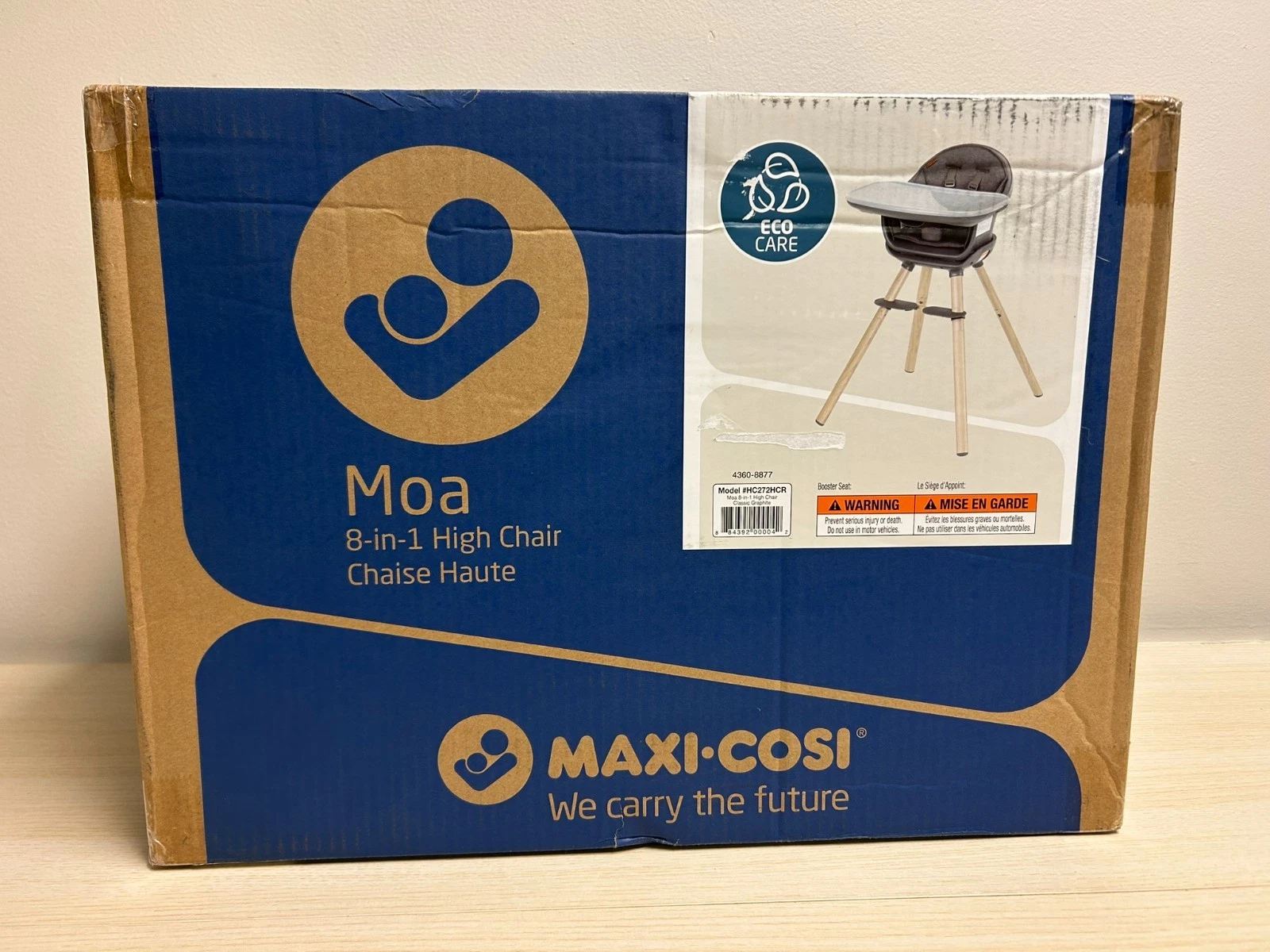 Maxi-Cosi® Moa 8-in-1 High Chair, Classic Graphite