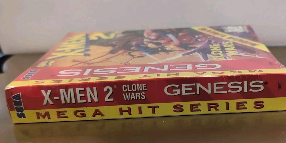 NEW - X-Men 2: Clone Wars Sega Genesis, 1995 BRAND NEW SEALED - Image 3 of 3
